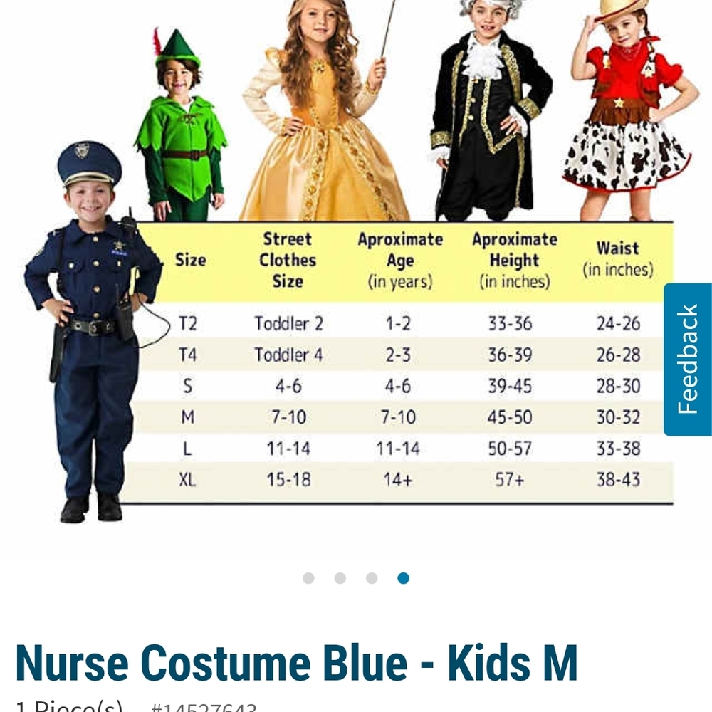 Light Blue Kids' Scrub Set - Picture 4 of 4